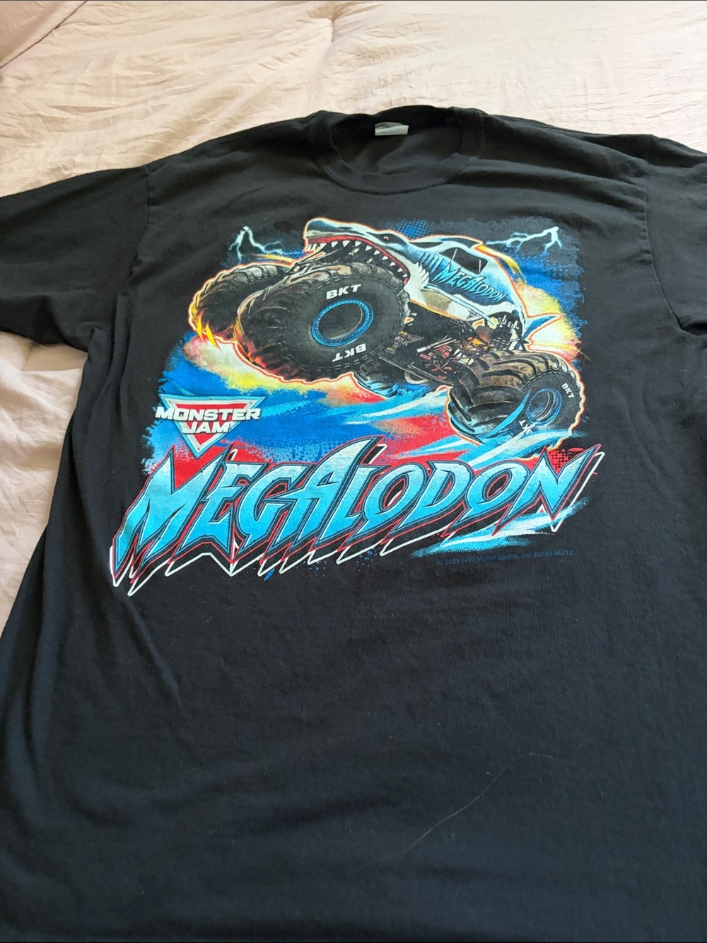 Monster Jam Megalodon Graphic Tee - Black